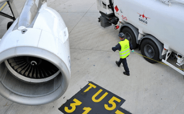 Total Aviation aircraft fuel logistics crew
