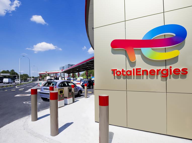 TotalEnergies service station&nbsp;

